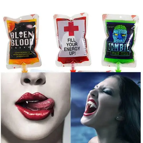 1Pcs Reusable Blood Energy Drink Bag Halloween Pouch Props Clear Medical PVC Material Vampire Hot
1Pcs Reusable Blood Energy Drink Bag Halloween Pouch Props Clear Medical PVC Material Vampire Hot