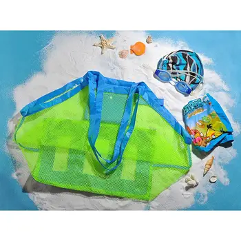 Large Mesh Beach Bag Kids Beach Toys Portable Organizer Bag Tote Backpack Beach Cars Sand Toys Baskets Storage Foldable Bags
Large Mesh Beach Bag Kids Beach Toys Portable Organizer Bag Tote Backpack Beach Cars Sand Toys Baskets Storage Foldable Bags