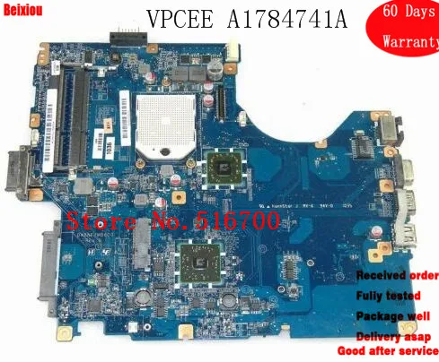Original Mainboard For Sony VPCEE DDR3 series HDMI A1784741A DA0NE7MB6D0 MV-6 laptop 100% fully tested
Original Mainboard For Sony VPCEE DDR3 series HDMI A1784741A DA0NE7MB6D0 MV-6 laptop 100% fully tested