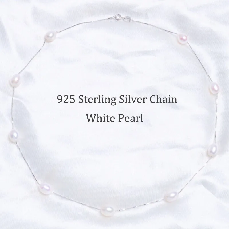ASHIQI-Real-925-sterling-silver-necklace-White-pearl-necklace-7-8mm-Real-Natural-Freshwater-pearl-Jewelry (1)