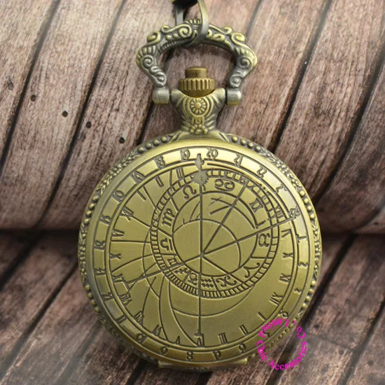 

wholesale doctor who pocket watch man Bronze old fashion men's Signs the Zodiac astronomy men ancient Vintage hour good