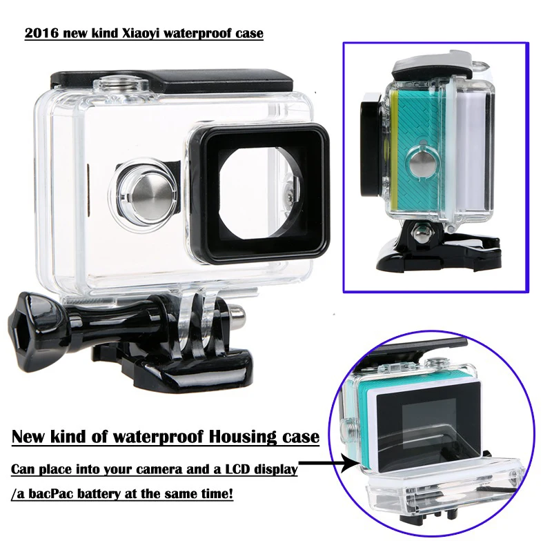New Accessories Xiaomi Yi Case Enlarged Diving Waterproof Case External Housing box For Sprot Camera Xiao Mi Yi
New Accessories Xiaomi Yi Case Enlarged Diving Waterproof Case External Housing box For Sprot Camera Xiao Mi Yi