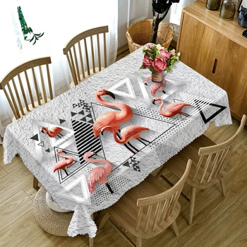 2019 New 3D Tablecloth Red Flamingo Beach Scenery Pattern Dustproof Table cloth Rectangular Round Thicken Polyester Table Cover
2019 New 3D Tablecloth Red Flamingo Beach Scenery Pattern Dustproof Table cloth Rectangular Round Thicken Polyester Table Cover