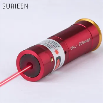 SURIEEN Hunting 20GA Red Dot Laser Bore Sight Tactical Cartridge 20 Gauge Laser Bore Sight Boresighter Caliber Rifles/Gun/Pistol
SURIEEN Hunting 20GA Red Dot Laser Bore Sight Tactical Cartridge 20 Gauge Laser Bore Sight Boresighter Caliber Rifles/Gun/Pistol