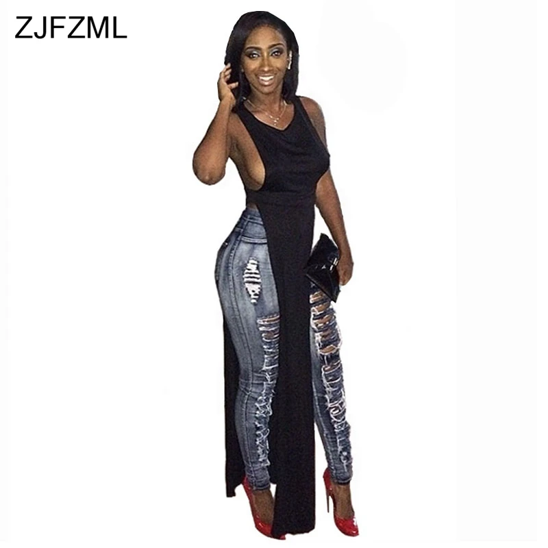 ZJFZML New arrive best quality 2018 bandage dress women black o neck long maxi dress summer double high split party dress
ZJFZML New arrive best quality 2018 bandage dress women black o neck long maxi dress summer double high split party dress