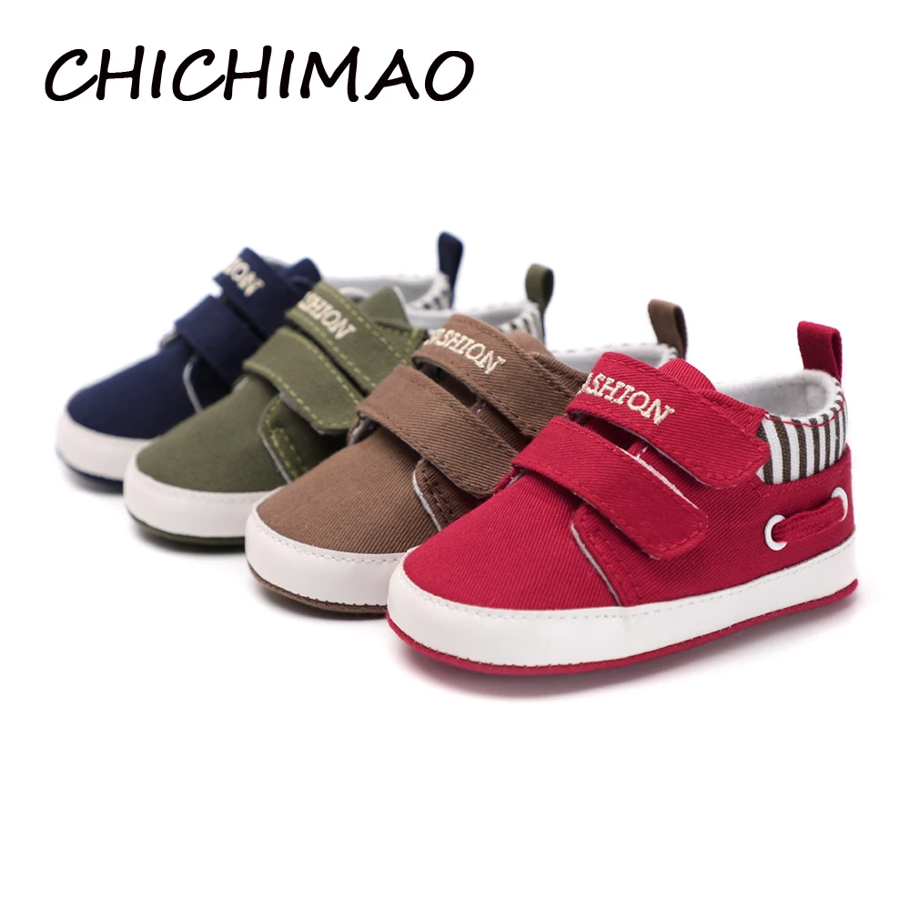 CHICHIMAO Infant Babies Boy Girl Shoes Sole Soft Canvas Solid Footwear For Newborns Toddler Crib Moccasins 4 Colors Available
CHICHIMAO Infant Babies Boy Girl Shoes Sole Soft Canvas Solid Footwear For Newborns Toddler Crib Moccasins 4 Colors Available