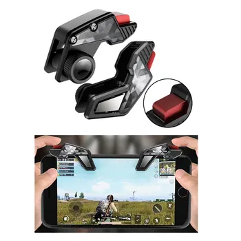 1Pair Mobile Game Fire Button Aim for Key Smart Phone Mobile Game Trigger L1R1 Shooter Controller for PUBG For iphone Android
1Pair Mobile Game Fire Button Aim for Key Smart Phone Mobile Game Trigger L1R1 Shooter Controller for PUBG For iphone Android