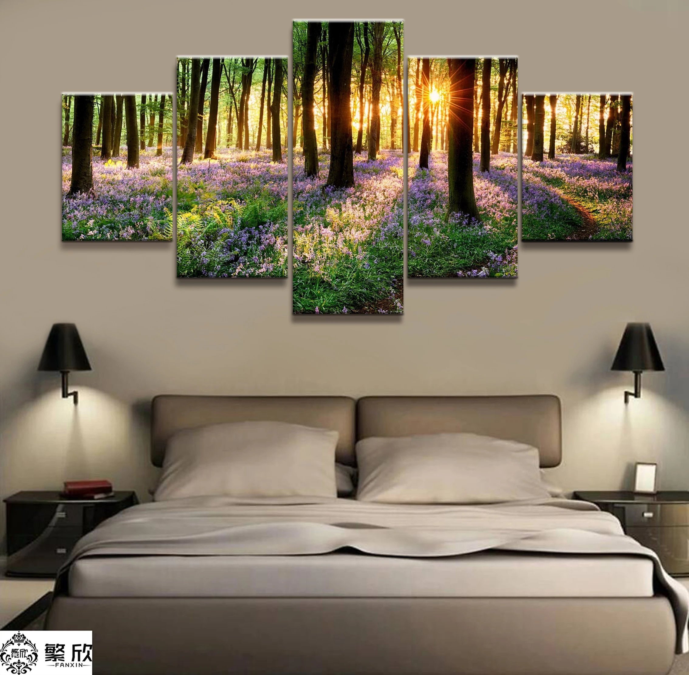 Home Decor Modular Canvas Picture 5 Piece Flowers in the Sunset Painting Art Poster Wall For Home Canvas Painting Wholesale
Home Decor Modular Canvas Picture 5 Piece Flowers in the Sunset Painting Art Poster Wall For Home Canvas Painting Wholesale