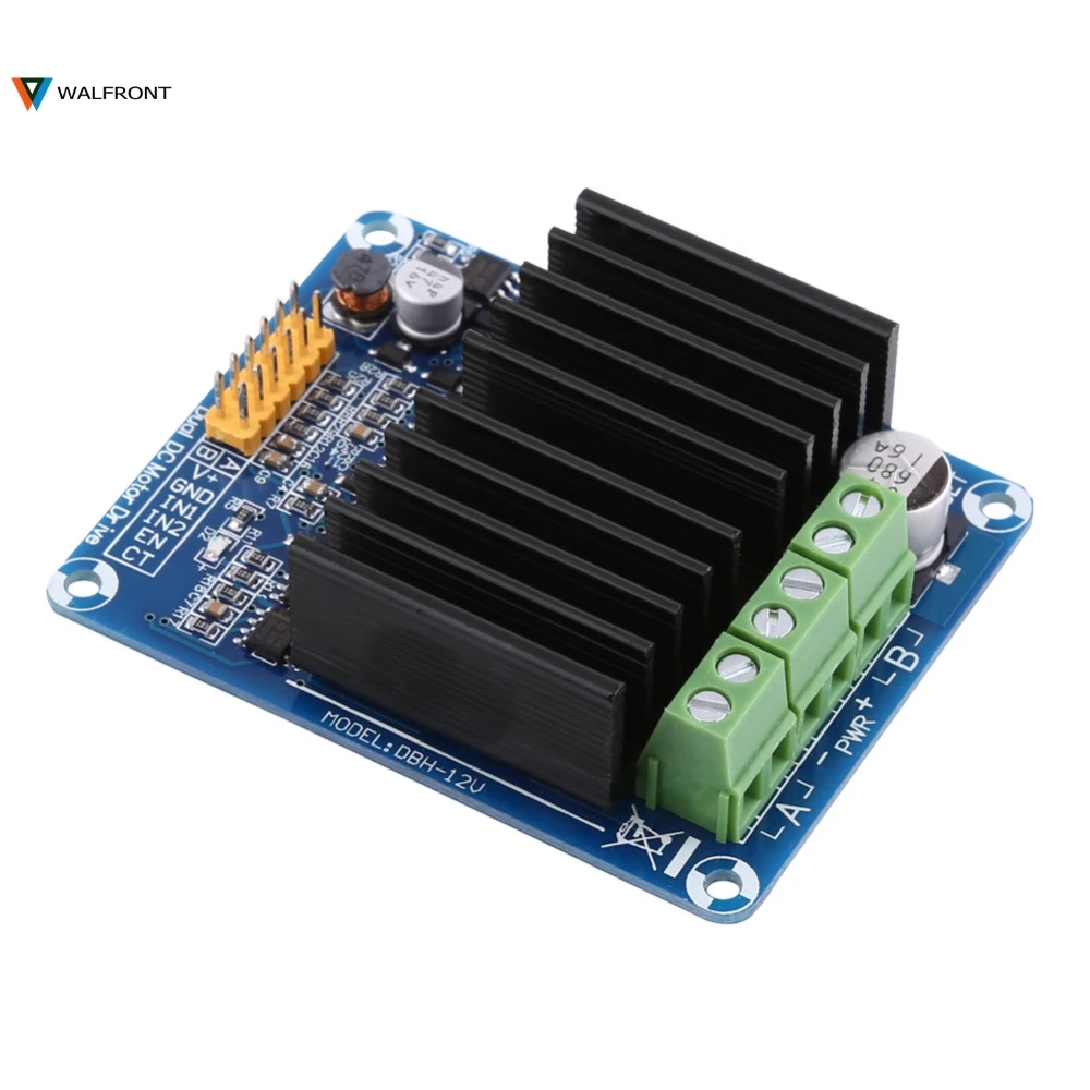 DC5-12V 0A-30A Dual-channel H bridge Motor Driver Controller Board Module For Coreless DC Motors Car Robot Starter DIY Toy Kit
DC5-12V 0A-30A Dual-channel H bridge Motor Driver Controller Board Module For Coreless DC Motors Car Robot Starter DIY Toy Kit