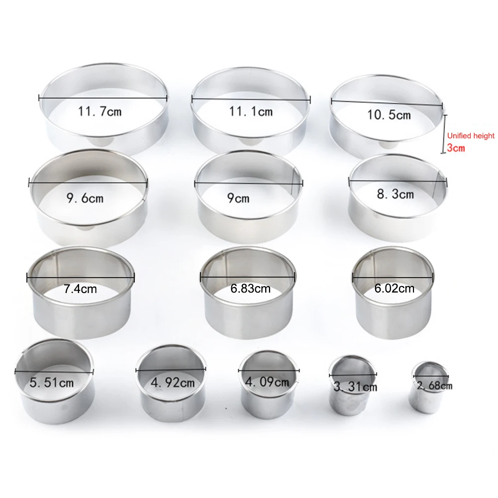 14pcs/set Fruit Cookie Cutter Mold Round Shape Box Design Mini Stainless Steel Mould Biscuit Fondant Cake DIY Decorating Tools
14pcs/set Fruit Cookie Cutter Mold Round Shape Box Design Mini Stainless Steel Mould Biscuit Fondant Cake DIY Decorating Tools