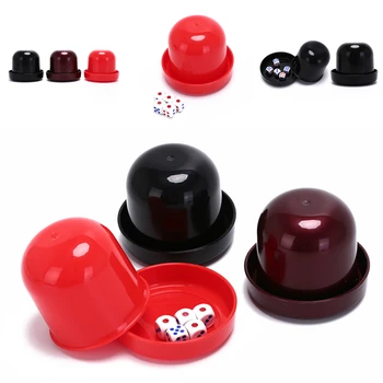 Plastic Dice Cup Board Drinking Board Game Gambling Dices and Dice Cup Set Cylinder Shaped Shaker Case Guessing Game
Plastic Dice Cup Board Drinking Board Game Gambling Dices and Dice Cup Set Cylinder Shaped Shaker Case Guessing Game