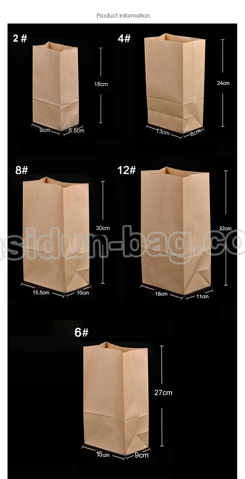 food bag size