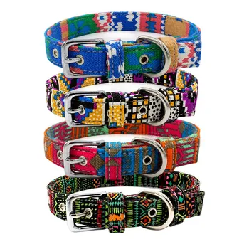 Adjustable Dog Bohemian Collar Colorful Double Cloth Pet Necklace Kitten Cats Collar Small Medium Large Pet Collars
Adjustable Dog Bohemian Collar Colorful Double Cloth Pet Necklace Kitten Cats Collar Small Medium Large Pet Collars