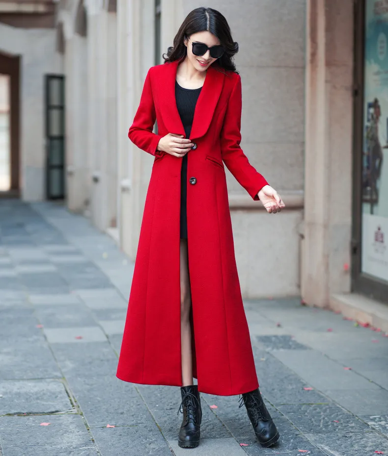 2018New winter Woolen Women's coat Solid color Large size Slim was thin Plus long section
2018New winter Woolen Women's coat Solid color Large size Slim was thin Plus long section