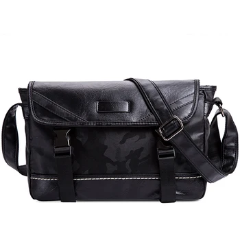 2019 Luxury Brand Leather Men's Handbags Black Camouflage Male Messenger Bags Men Small Shoulder Bag Briefcase Man Crossbody Bag
2019 Luxury Brand Leather Men's Handbags Black Camouflage Male Messenger Bags Men Small Shoulder Bag Briefcase Man Crossbody Bag