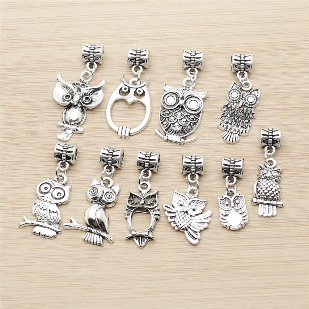 Mix Key Charm 20pcs/lot Vintage silver owl pendant fit pandora Charms Bracelets DIY Jewelry Findings Making
Mix Key Charm 20pcs/lot Vintage silver owl pendant fit pandora Charms Bracelets DIY Jewelry Findings Making