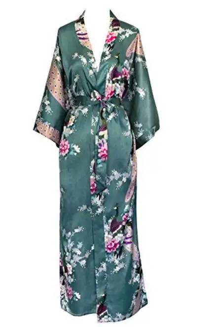 Brand New Wedding Bride Bridesmaid Robe Satin Rayon Bathrobe Nightgown For Women Kimono Sleepwear Flower Plus Size S-XXXL S02D
Brand New Wedding Bride Bridesmaid Robe Satin Rayon Bathrobe Nightgown For Women Kimono Sleepwear Flower Plus Size S-XXXL S02D