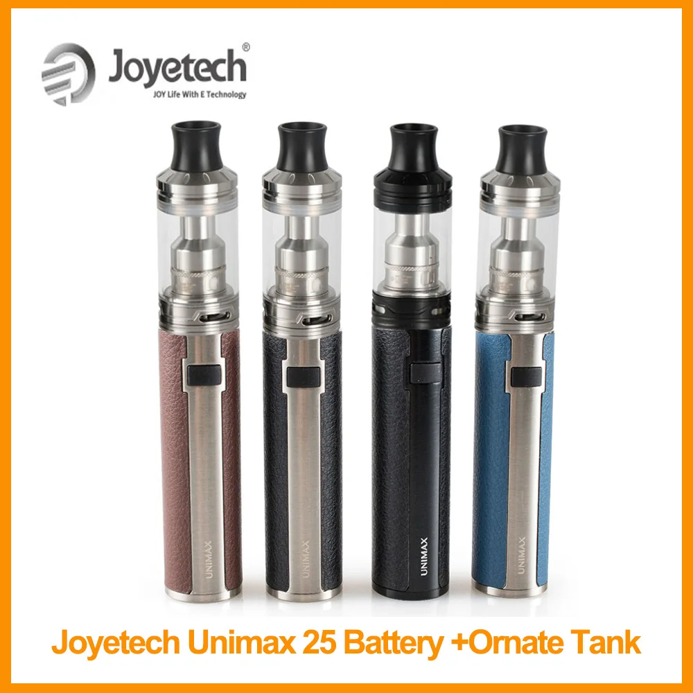 Original Joyetech Unimax 25 Battery Kit With Joyetech Ornate Atomizer 6ml Built in 3000mAh Capacity 510 Thread Vape E-Cigarette
Original Joyetech Unimax 25 Battery Kit With Joyetech Ornate Atomizer 6ml Built in 3000mAh Capacity 510 Thread Vape E-Cigarette