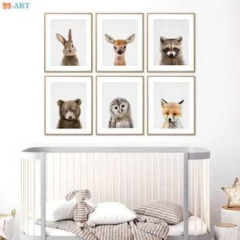 Canvas Painting Poster Rabbit Dog Deer Bear Fox Owl Prints Nursery Picture Animal Wall Art Peekaboo Kids Room Decor
Canvas Painting Poster Rabbit Dog Deer Bear Fox Owl Prints Nursery Picture Animal Wall Art Peekaboo Kids Room Decor