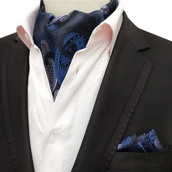 2 Pcs/Set Designer Men Neckerchief Hanky Set Royal Blue Paisley Cravat with Pocket Square for Man Accessories
2 Pcs/Set Designer Men Neckerchief Hanky Set Royal Blue Paisley Cravat with Pocket Square for Man Accessories