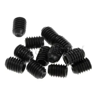 50pcs M3x 4mm Black Carbon Steel Hexagon Screws Hex Socket Head Cap Grub Screws Headless Nuts Assortment Kit Standoff Accessory
50pcs M3x 4mm Black Carbon Steel Hexagon Screws Hex Socket Head Cap Grub Screws Headless Nuts Assortment Kit Standoff Accessory
