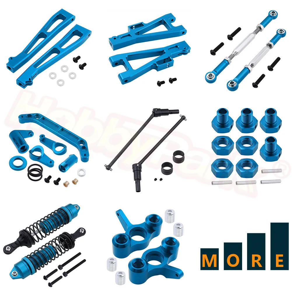 Metal Parts Aluminum Alloy for JLB Racing CHEETAH 1/10 Brushless RC Car Monster Truck Models Hop-Ups Blue
Metal Parts Aluminum Alloy for JLB Racing CHEETAH 1/10 Brushless RC Car Monster Truck Models Hop-Ups Blue