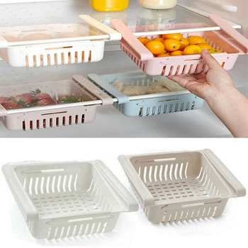 Convenient Fridge Shelf Box ABS Slide Kitchen Fridge Freezer Space Saver Organizer Storage Rack Shelf Holder Drawer Shelving
Convenient Fridge Shelf Box ABS Slide Kitchen Fridge Freezer Space Saver Organizer Storage Rack Shelf Holder Drawer Shelving