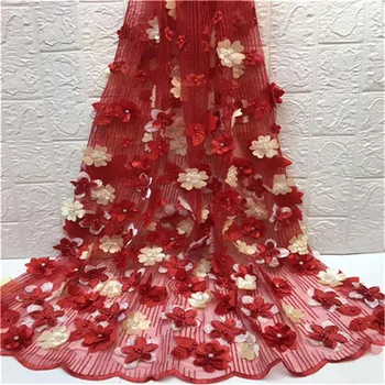 2019 Embroidery Mesh TulLe Lace Fabric 3D Flower Pattern Beaded African Lace Fabrics Wholesale For Wedding Party
2019 Embroidery Mesh TulLe Lace Fabric 3D Flower Pattern Beaded African Lace Fabrics Wholesale For Wedding Party