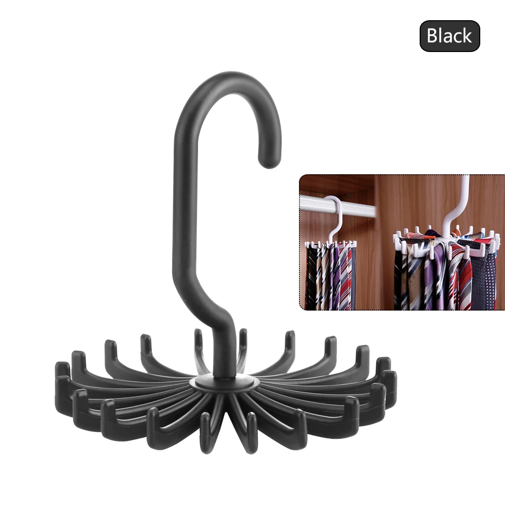 360 Degree Multi-Function Tie Rack Rotatable Tie Hanger Holds 20 Men Neck Ties Scarf Belt Jewelry Cap Storage Organizer
360 Degree Multi-Function Tie Rack Rotatable Tie Hanger Holds 20 Men Neck Ties Scarf Belt Jewelry Cap Storage Organizer