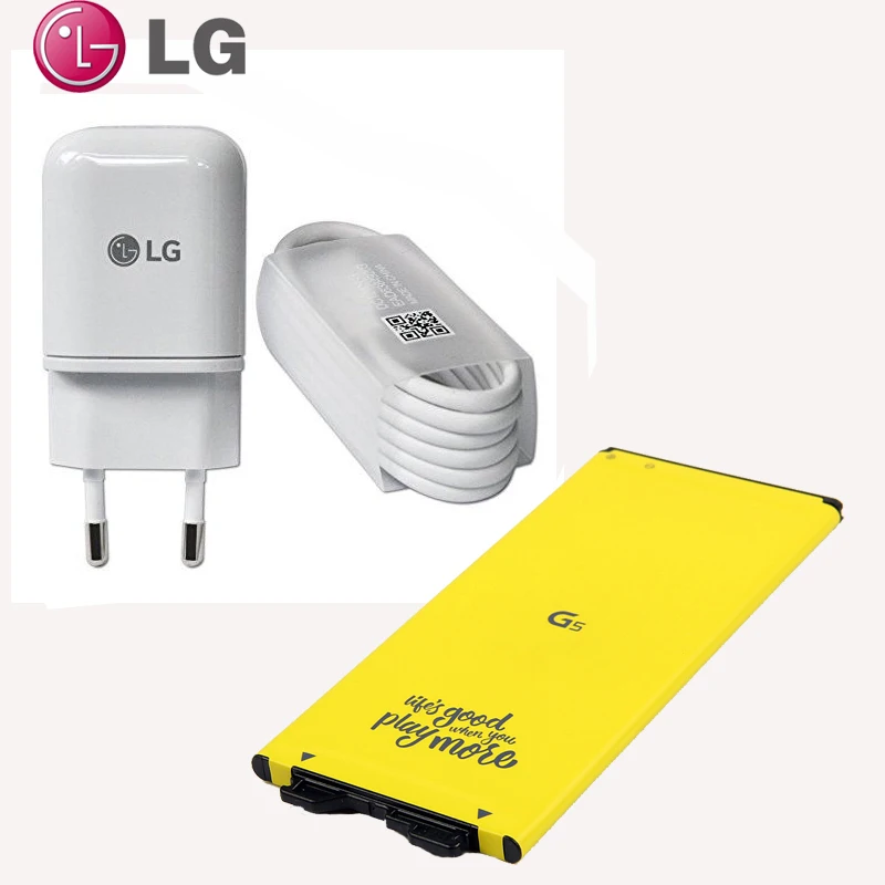 Original LG EU Plug Fast Travel Wall Charger + Type C USB Date Cable For LG G5 H860 H868
Original LG EU Plug Fast Travel Wall Charger + Type C USB Date Cable For LG G5 H860 H868