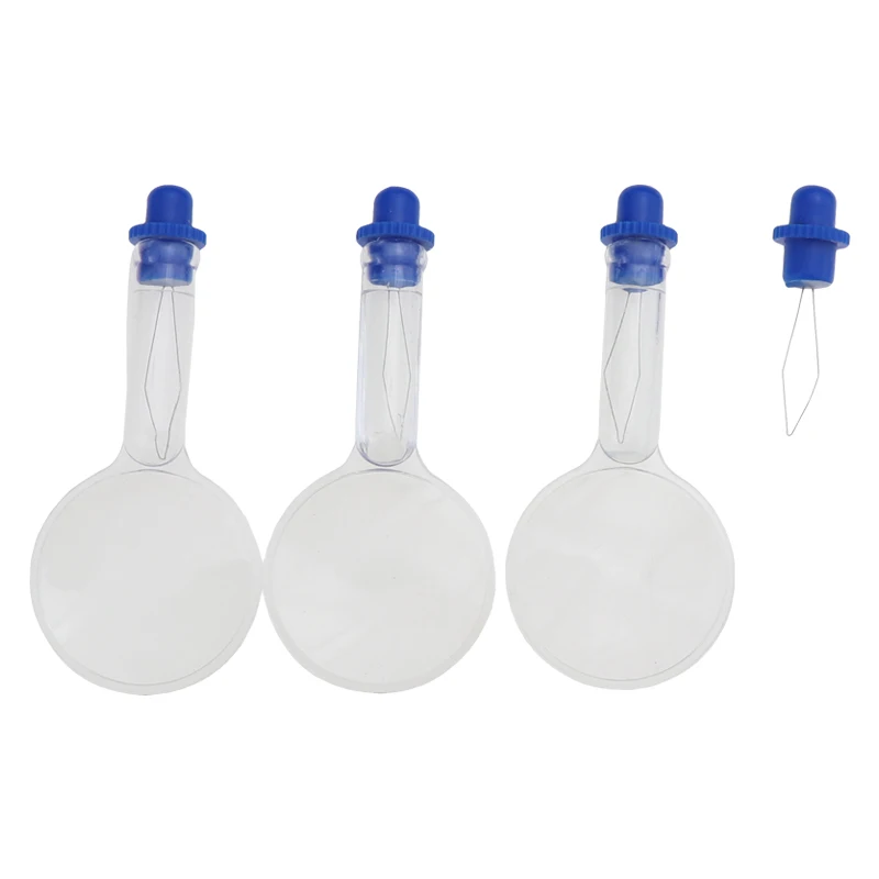 1PCS Transparent Plastic Magnifier Sewing Needle Threader old Man Needle Threader DIY Handmade Accessories Sewing Tools
1PCS Transparent Plastic Magnifier Sewing Needle Threader old Man Needle Threader DIY Handmade Accessories Sewing Tools