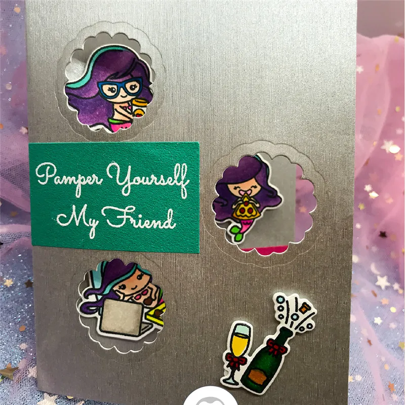Naifumodo Mermaid Metal Cutting Dies and Stamps for Card Making Dies Scrapbooking Photo Album Embossing Stencil Crafts Die Cuts
Naifumodo Mermaid Metal Cutting Dies and Stamps for Card Making Dies Scrapbooking Photo Album Embossing Stencil Crafts Die Cuts