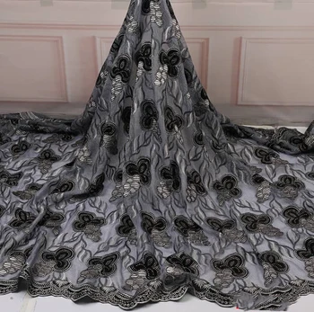 Most Popular African mesh Lace Fabric HS184 High class French net Lace for trim 2019 African lace Fabrics With Sequins
Most Popular African mesh Lace Fabric HS184 High class French net Lace for trim 2019 African lace Fabrics With Sequins