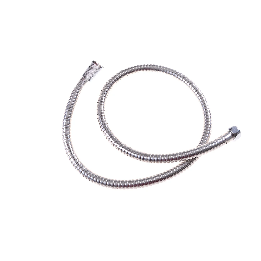 1m Stainless Steel Shower Hose Flexible Bathroom Water Pipe Silver Color Common Pumbing Hoses Bathroom Accessories Wholesale
1m Stainless Steel Shower Hose Flexible Bathroom Water Pipe Silver Color Common Pumbing Hoses Bathroom Accessories Wholesale