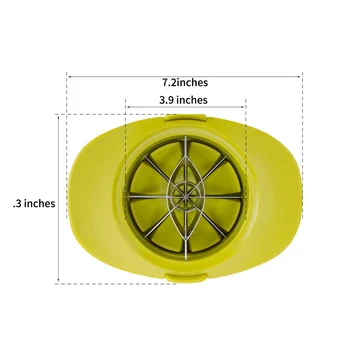 Apple Slicer Corer Mango Slicer and Peach Tomato Slicer--- Express Interchangeable 3 in 1 Slicer Multifunction Kitchen Gadget
Apple Slicer Corer Mango Slicer and Peach Tomato Slicer--- Express Interchangeable 3 in 1 Slicer Multifunction Kitchen Gadget