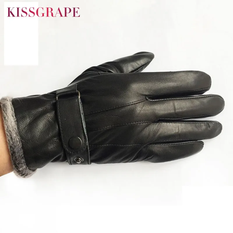 Brand New Mens Winter Warm Gloves 2019 Winter Men Genuine Leather Gloves Full Fingers Fleece Classic Black Sheepskin Mittens
Brand New Mens Winter Warm Gloves 2019 Winter Men Genuine Leather Gloves Full Fingers Fleece Classic Black Sheepskin Mittens