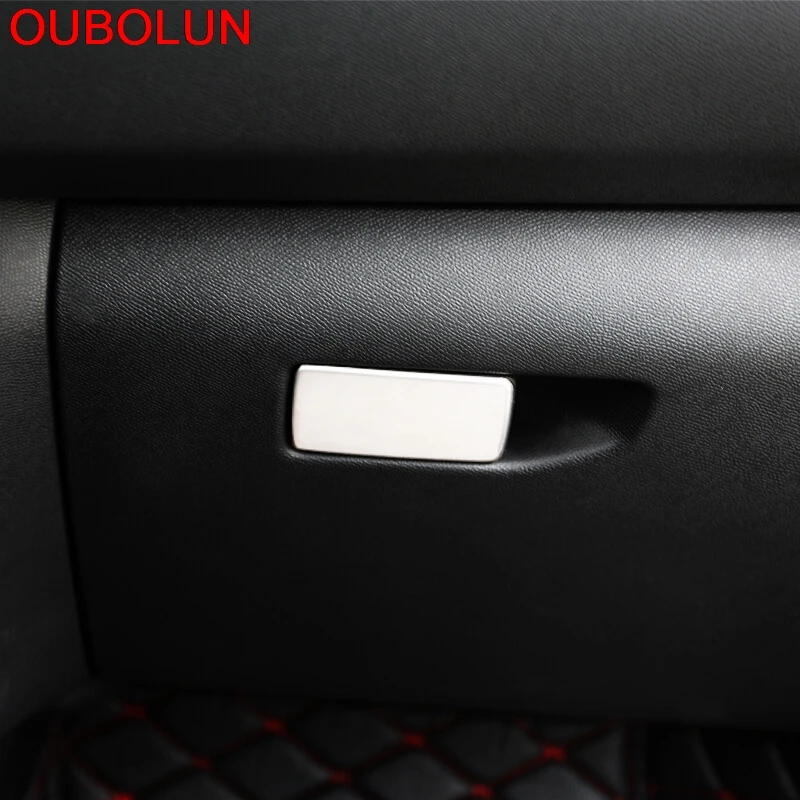OUBOLUN For Peugeot 308 2017 Stainless Steel Glove Box Decorative Frame Cover Trim Glove Box Handle Cover Stiker Trim Frame
OUBOLUN For Peugeot 308 2017 Stainless Steel Glove Box Decorative Frame Cover Trim Glove Box Handle Cover Stiker Trim Frame