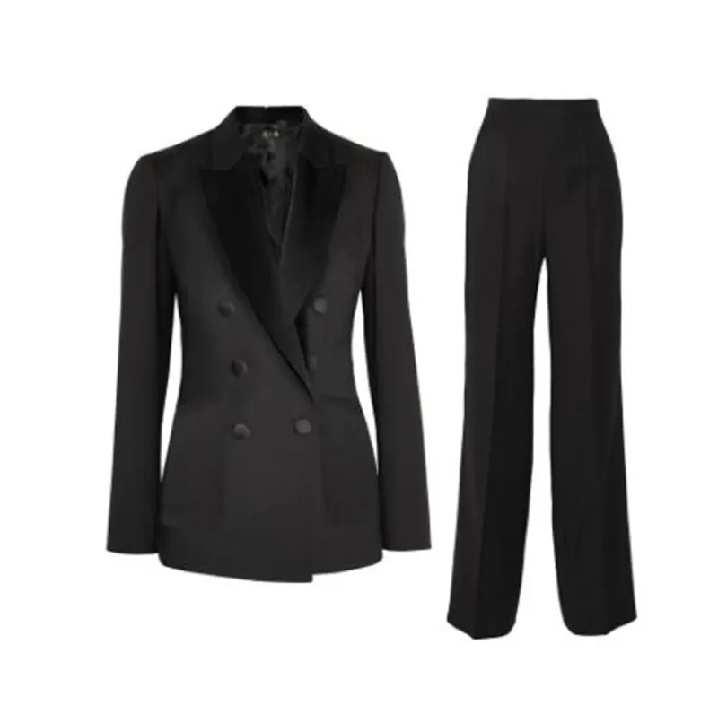 Black Women Business PantSuits 2 Piece Formal Professional Elegant Pantsuits Office Uniform Style Ladies Office Work Wear Suits
Black Women Business PantSuits 2 Piece Formal Professional Elegant Pantsuits Office Uniform Style Ladies Office Work Wear Suits