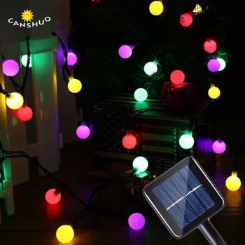 Solar Power 7m 50 led Ball String Lights Fariy Lights Christmas Light Lighting for outdoor Home Garden Patio Party Decoration
Solar Power 7m 50 led Ball String Lights Fariy Lights Christmas Light Lighting for outdoor Home Garden Patio Party Decoration