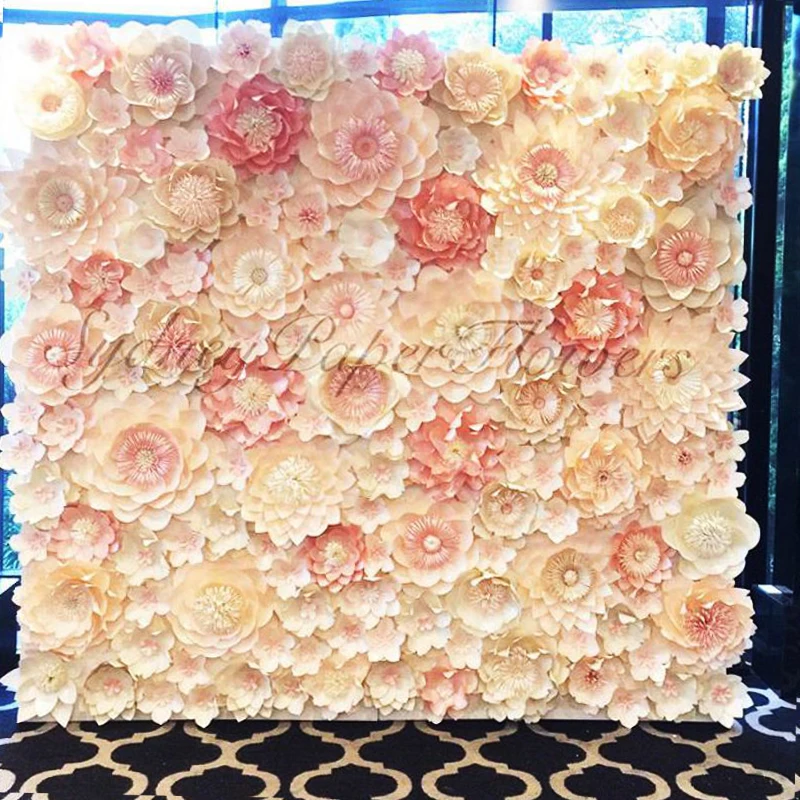 96pcs Mix Sizes & Styles Cardboard Giant Paper Flowers For Showcase Wedding Backdrops Props flores artificiais para decora o 6m2
96pcs Mix Sizes & Styles Cardboard Giant Paper Flowers For Showcase Wedding Backdrops Props flores artificiais para decora o 6m2
