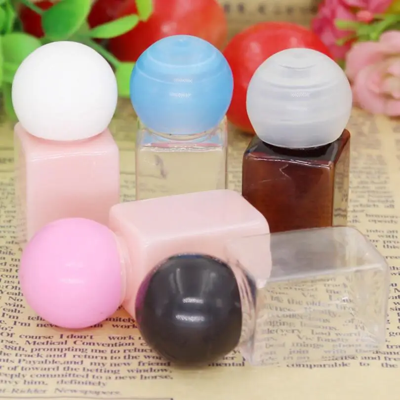 10ML Screw Cap Bottle With Sphere shape Cap, Empty Square PET Liquid Lotion Bottles Essential Oil Bottle
10ML Screw Cap Bottle With Sphere shape Cap, Empty Square PET Liquid Lotion Bottles Essential Oil Bottle