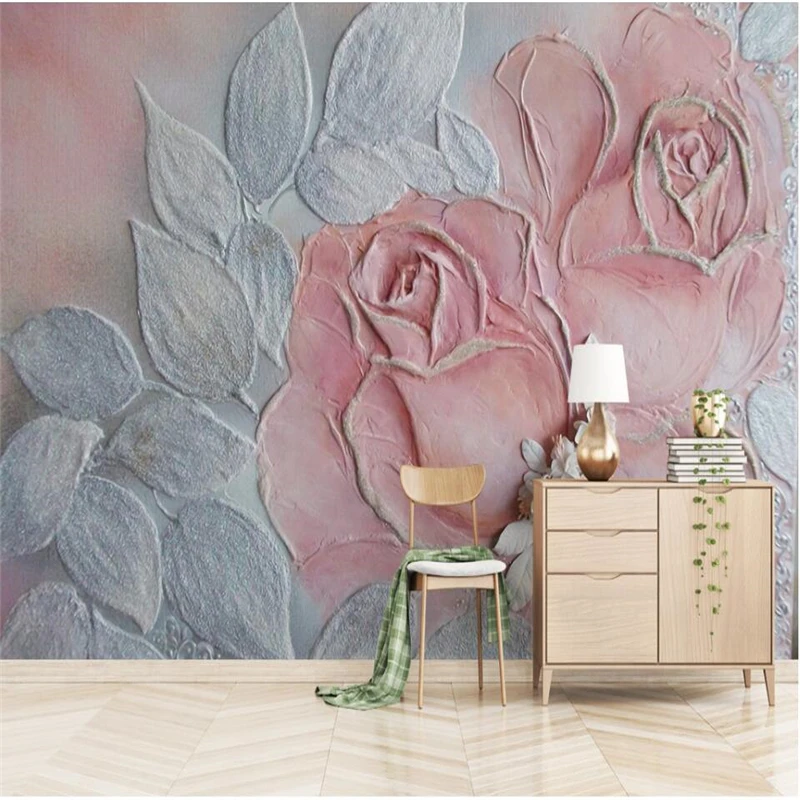 beibehang 3D embossed rose sofa background wall painting custom large mural green wallpaper papel de parede para quarto
beibehang 3D embossed rose sofa background wall painting custom large mural green wallpaper papel de parede para quarto