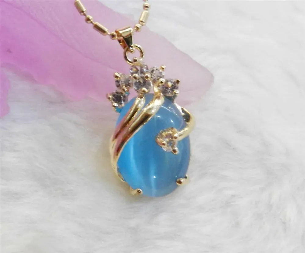 Blue Exquisite golden color 13x18mm Oval Mexican Opal Gems Pendant Necklace AA^^^@^Noble style Natural Fine jewe FREE SHIPPING
Blue Exquisite golden color 13x18mm Oval Mexican Opal Gems Pendant Necklace AA^^^@^Noble style Natural Fine jewe FREE SHIPPING