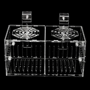 Hook Type Acrylic Aquarium Baby Betta Fish Tank Breeding Box Hatchery Isolation Cage House Aquatic Pet Supplies Transparent
Hook Type Acrylic Aquarium Baby Betta Fish Tank Breeding Box Hatchery Isolation Cage House Aquatic Pet Supplies Transparent