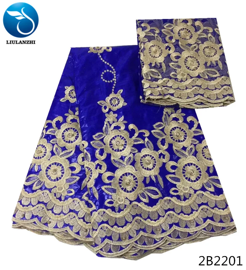 LIULANZHI Blue bazin riche getzner 2018 guangzhou fabric bue french lace fabric beaded flowers design 5+2yards/set 2B22
LIULANZHI Blue bazin riche getzner 2018 guangzhou fabric bue french lace fabric beaded flowers design 5+2yards/set 2B22