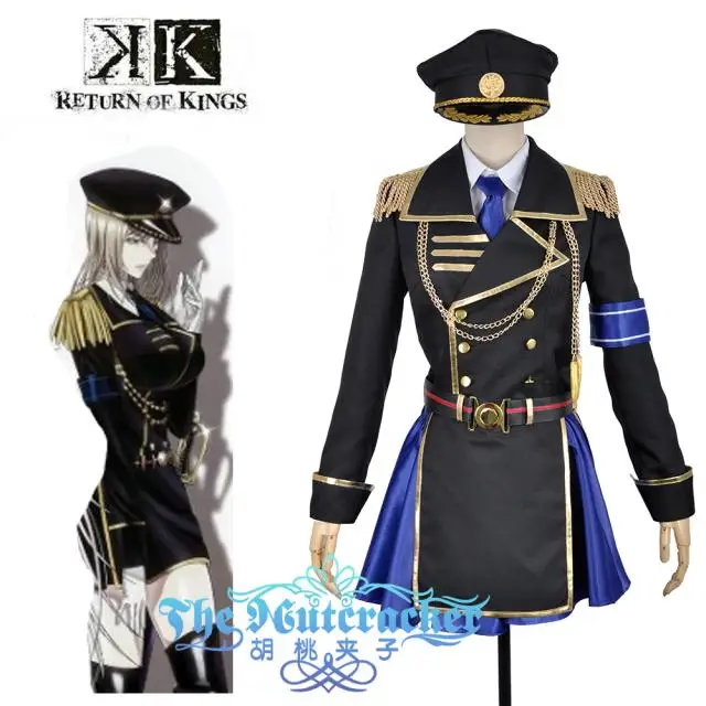 Anime K Return Of Kings Seri Awashima Military Uniform Outfit Cosplay Costume Custom Made 6/lot
Anime K Return Of Kings Seri Awashima Military Uniform Outfit Cosplay Costume Custom Made 6/lot