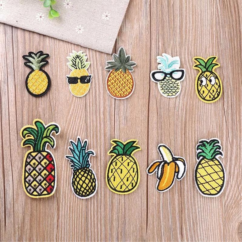 1Pcs Pineapple Embroidery Patch Heat Transfers Iron On Sew On Patches for DIY T-shirt Clothes Stickers Decorative Applique 47318
1Pcs Pineapple Embroidery Patch Heat Transfers Iron On Sew On Patches for DIY T-shirt Clothes Stickers Decorative Applique 47318