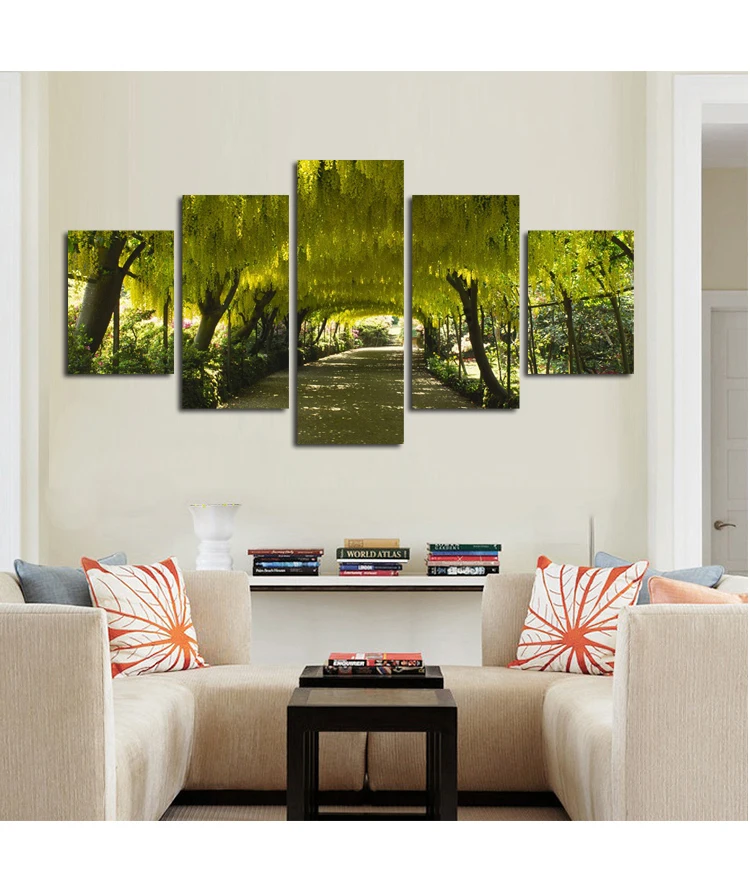 5 pieces tree canvas modern paintings avenue summer landscape painting unframed prints canvas wall pictures for living room
5 pieces tree canvas modern paintings avenue summer landscape painting unframed prints canvas wall pictures for living room