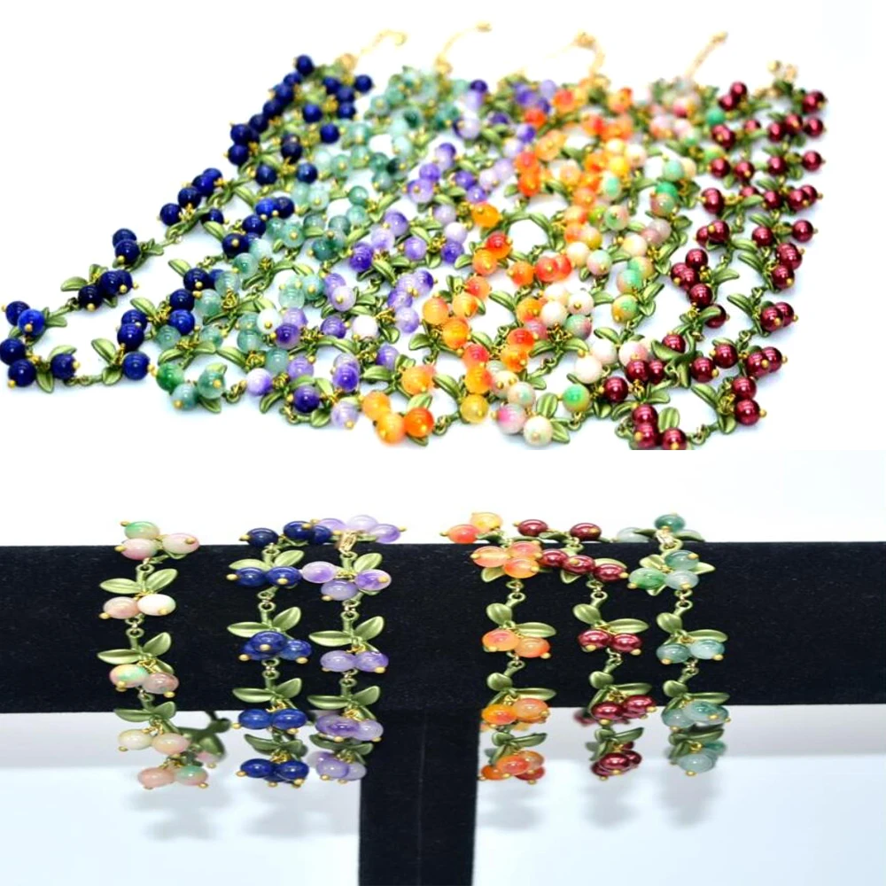 CSxjd Factory wholesale price Blueberry Cranberry lapis lazuli multi color stone Women's Fashion necklace jewelry
CSxjd Factory wholesale price Blueberry Cranberry lapis lazuli multi color stone Women's Fashion necklace jewelry