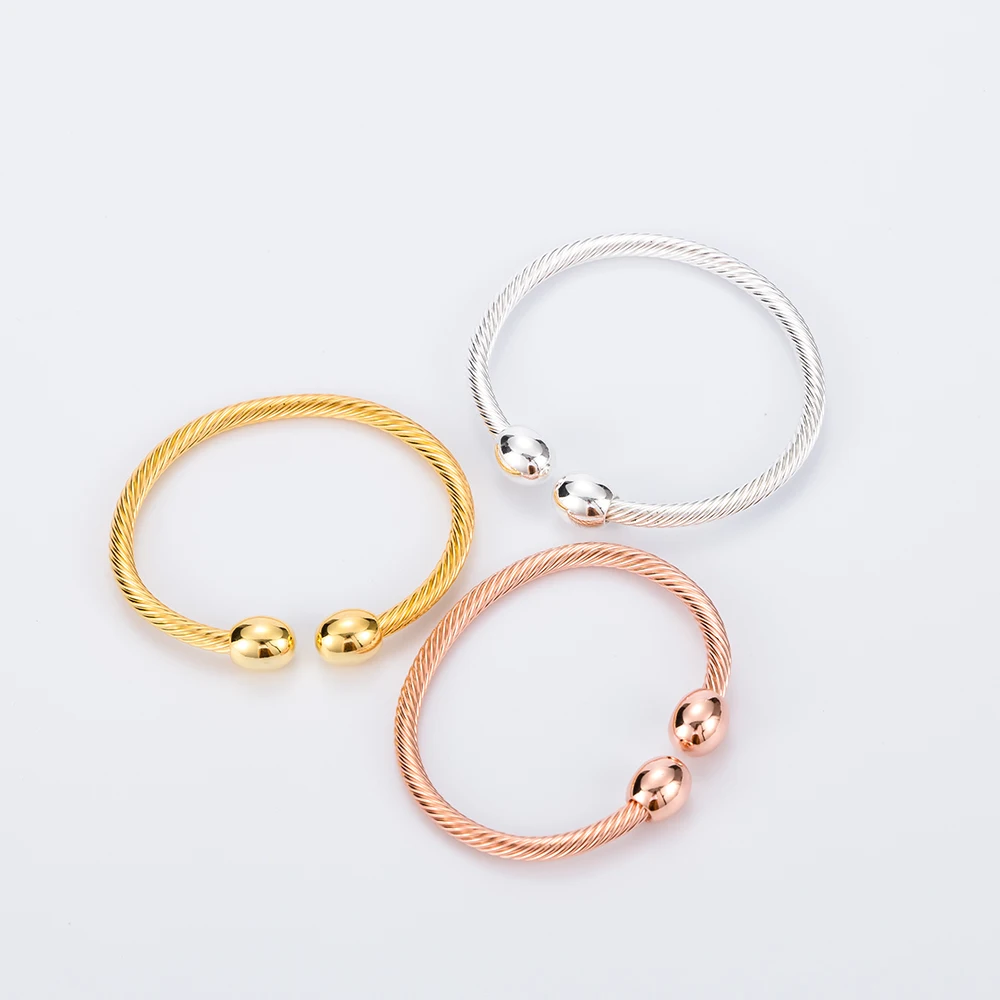 1 Pcs Ladies Copper Magnetic Therapy Beautiful Healing Bracelets Three Colors Arthritis Pain Relief Electroplating Bangles
1 Pcs Ladies Copper Magnetic Therapy Beautiful Healing Bracelets Three Colors Arthritis Pain Relief Electroplating Bangles